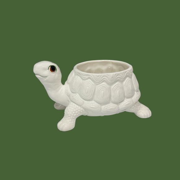 MCM Fitz & Floyd Turtle Planter - Picture 16 of 16